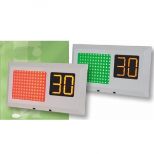 LK-1045 平板雙色LED紅綠燈箱含倒數計秒顯示器